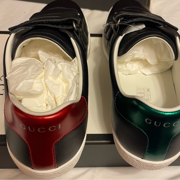 MEN'S GUCCI ACE SNEAKER WEB - Picture 4 of 10